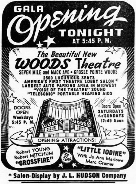 Woods 6 - 1948-02-18 Ad (newer photo)